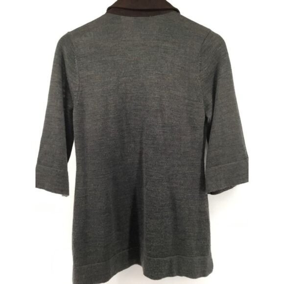 Soft‎ Surroundings Womens Wool Blend Pullover Top With Toggle Closure - Picture 7 of 7